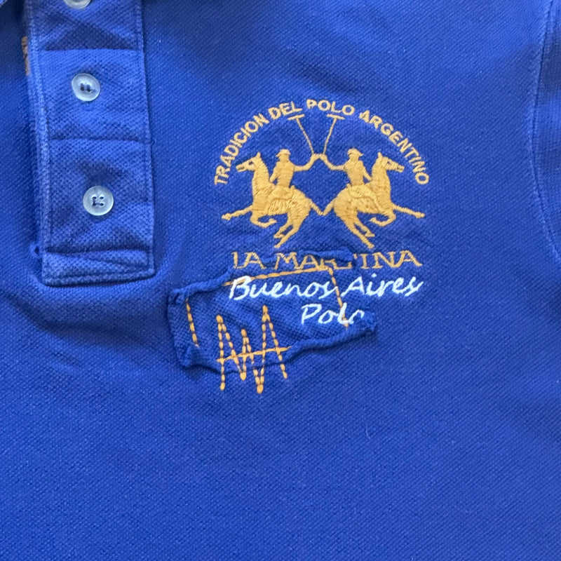 Detailansicht: Sourced limited accessories and clothes La Martina polo shirt – Logo, Nähte oder Material