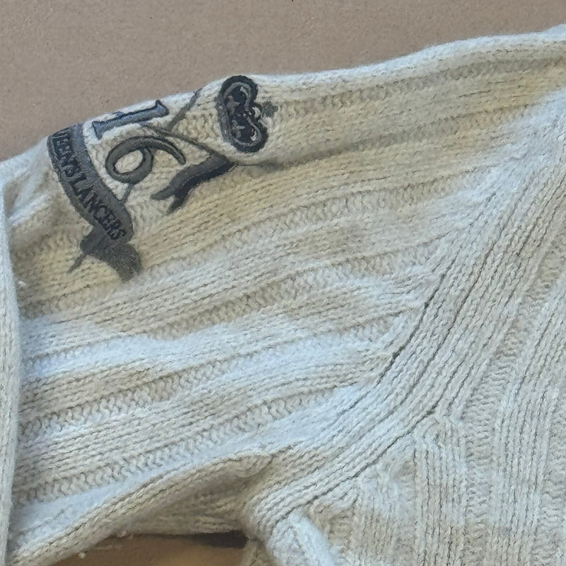 Detailansicht: Sourced limited accessories and clothes Knitted La Martina roll-neck jumper used – Logo, Nähte oder Material