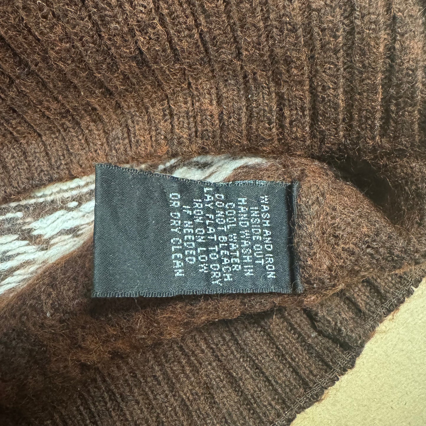 Bill Blass vintage knitted sweatshirt