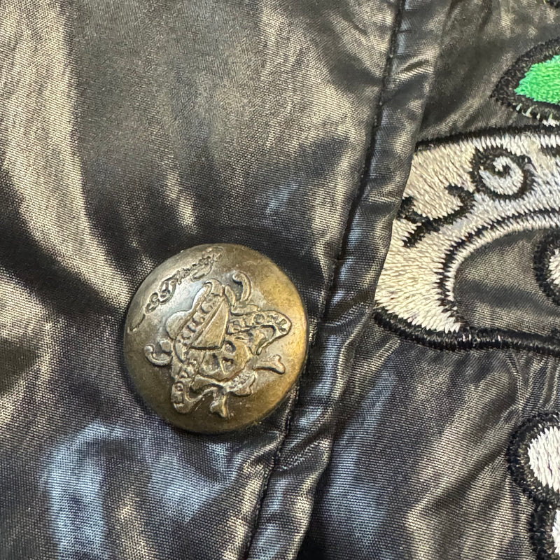 Detailansicht: Sourced limited accessories and clothes Ed Hardy stylish jacket y2k used – Logo, Nähte oder Material