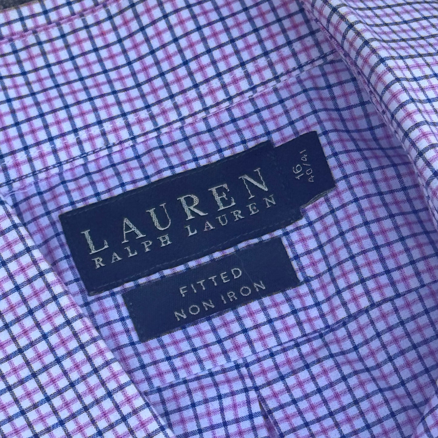 Lauren Ralph Lauren checkered summer shirt