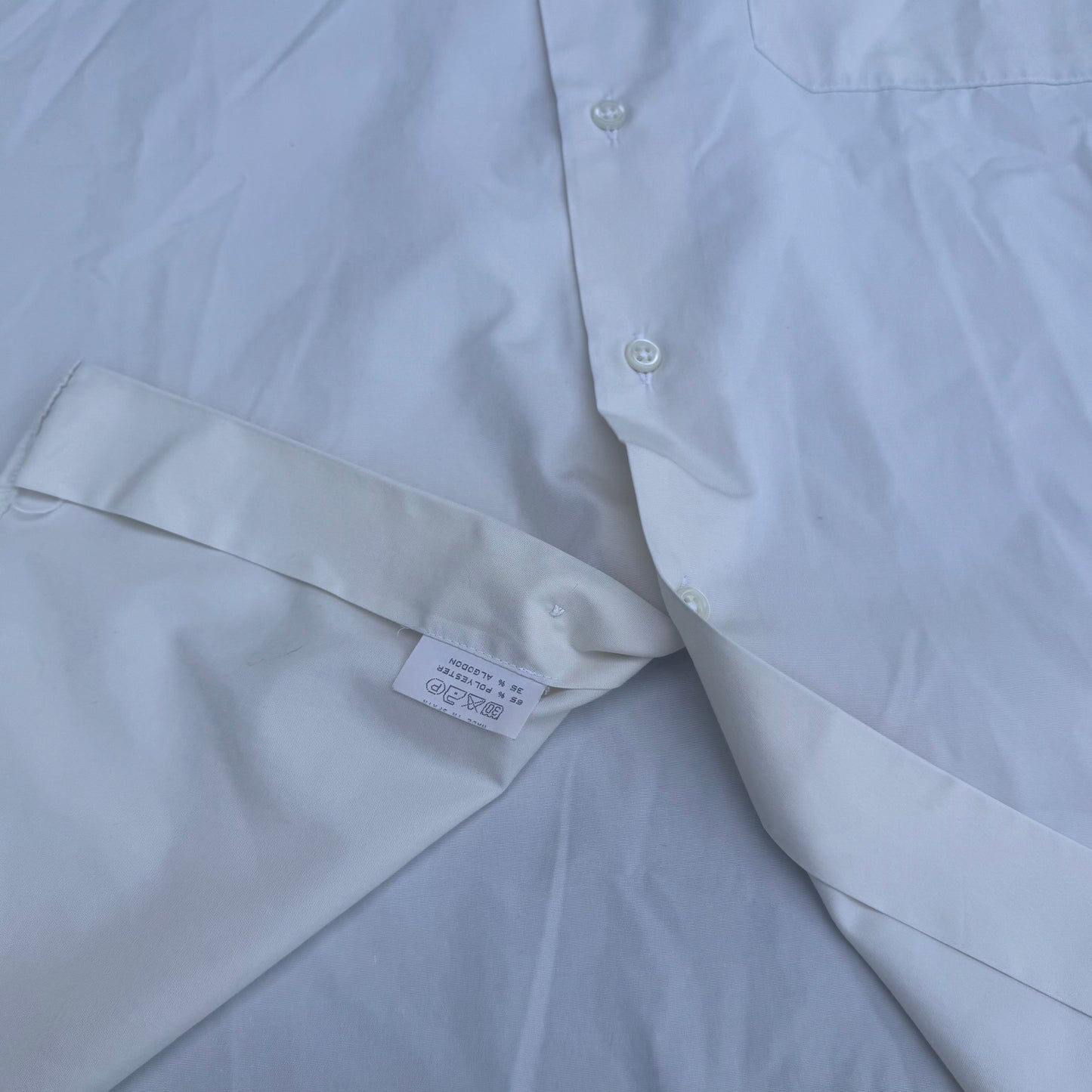 Yves Saint Laurent cream summer shirt