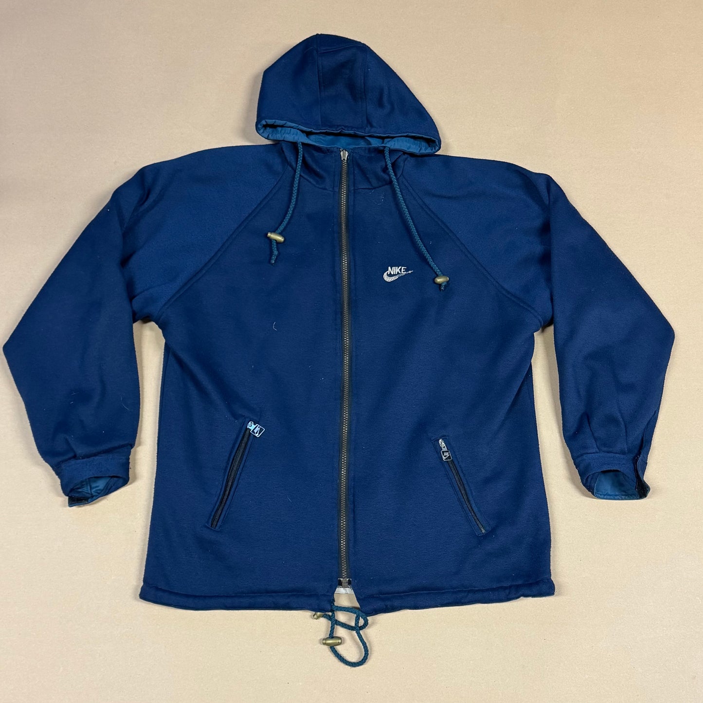 vintage Nike reversible zip-up hoodie
