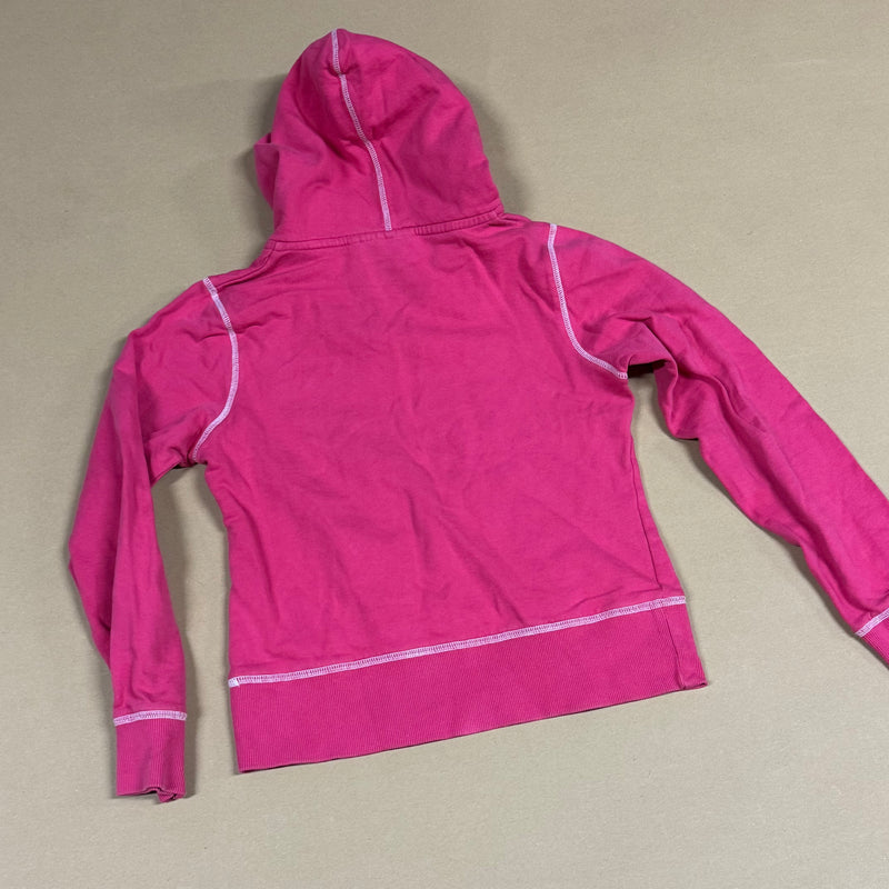 Detailansicht: Sourced limited accessories and clothes Pink Umbro hoodie – Logo, Nähte oder Material