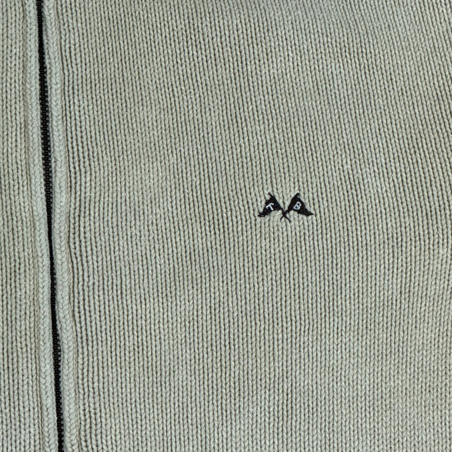 Burberry knitted zip-up