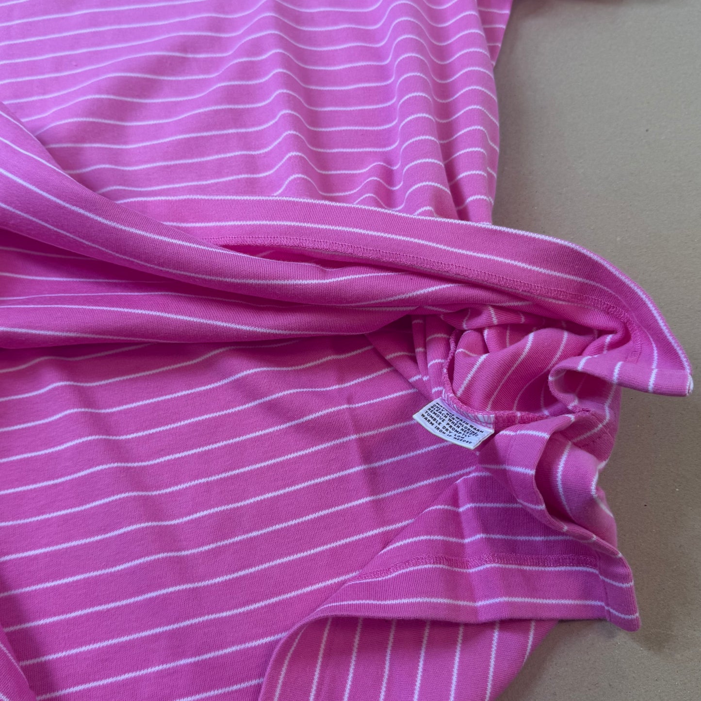 Polo Ralph Lauren pink striped vintage shirt