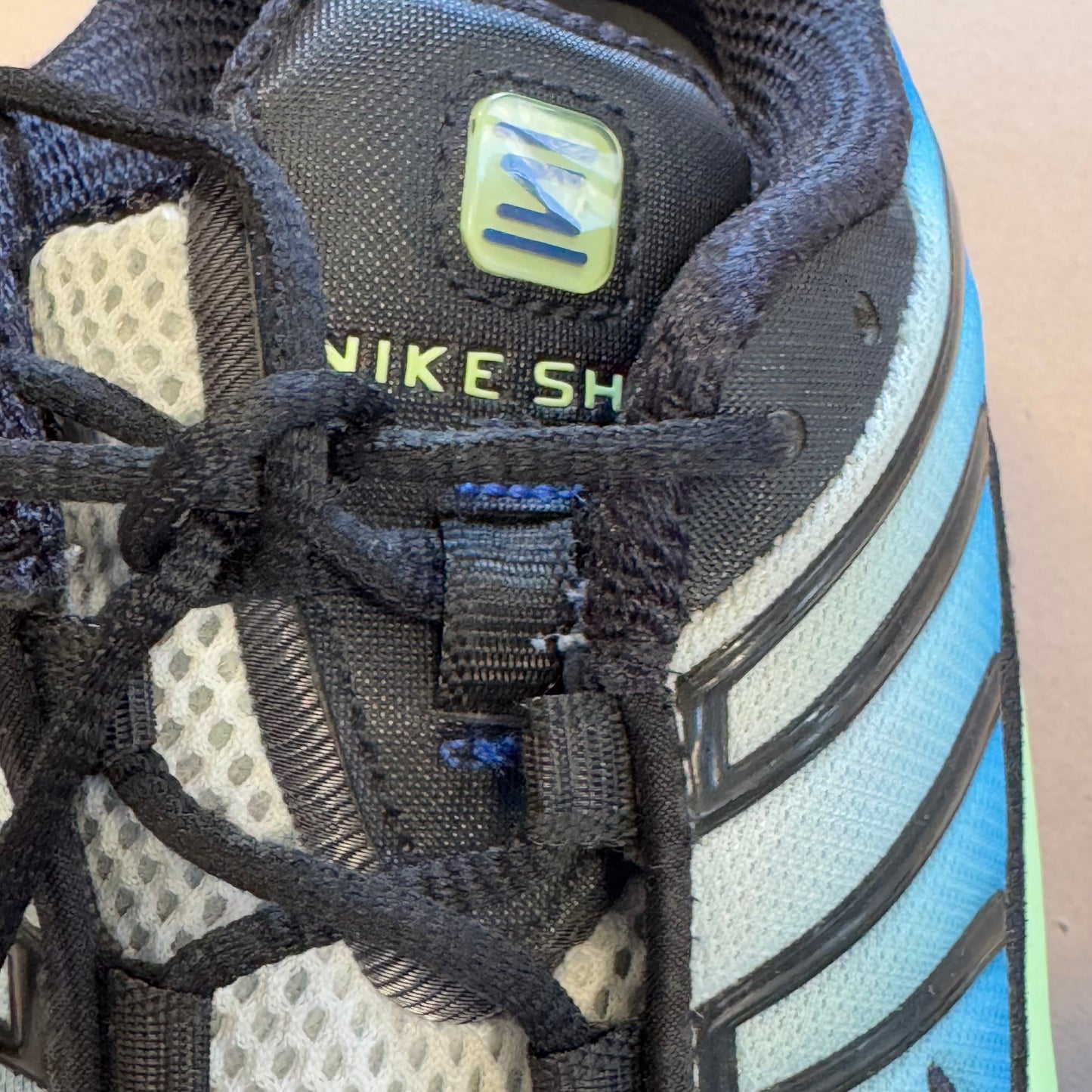 Nike Shox TL Vapor Green Racer Blue