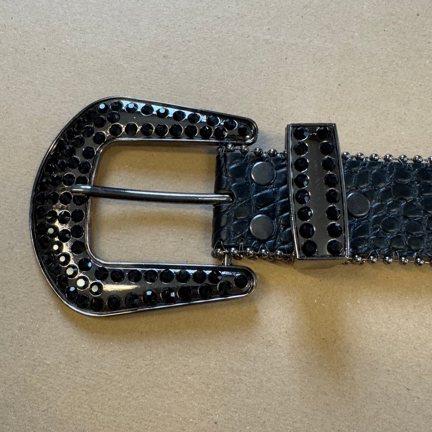 Y2K belt rhinestones
