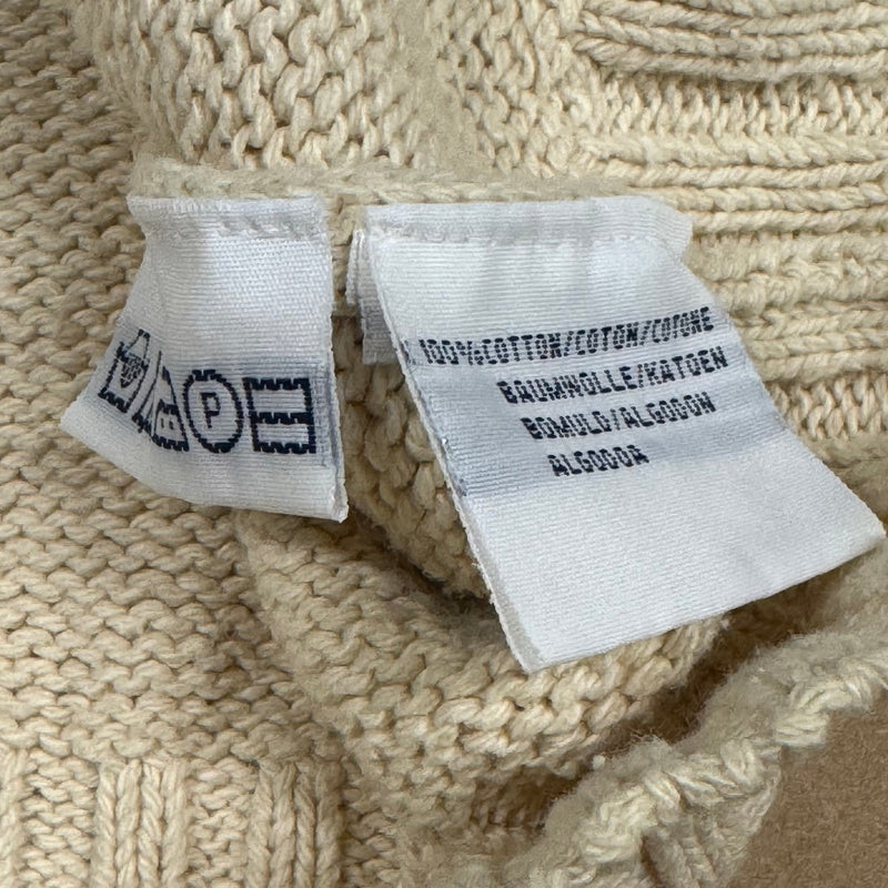 Detailansicht: Sourced limited accessories and clothes Ralph Lauren Vintage knitted sweater – Logo, Nähte oder Material