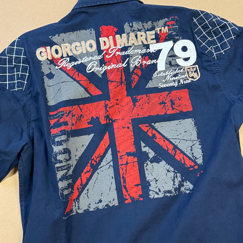 Detailansicht: Sourced limited accessories and clothes Giorgio di Mare shirt – Logo, Nähte oder Material