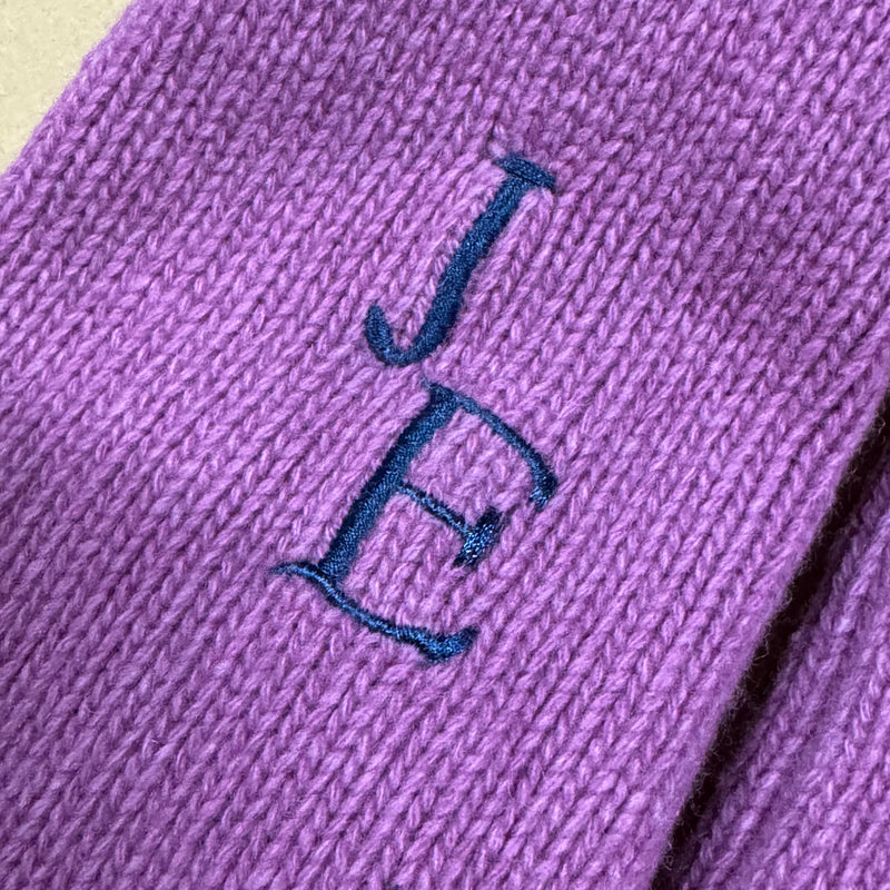 Detailansicht: Sourced limited accessories and clothes La Martina India knitted zip-up – Logo, Nähte oder Material