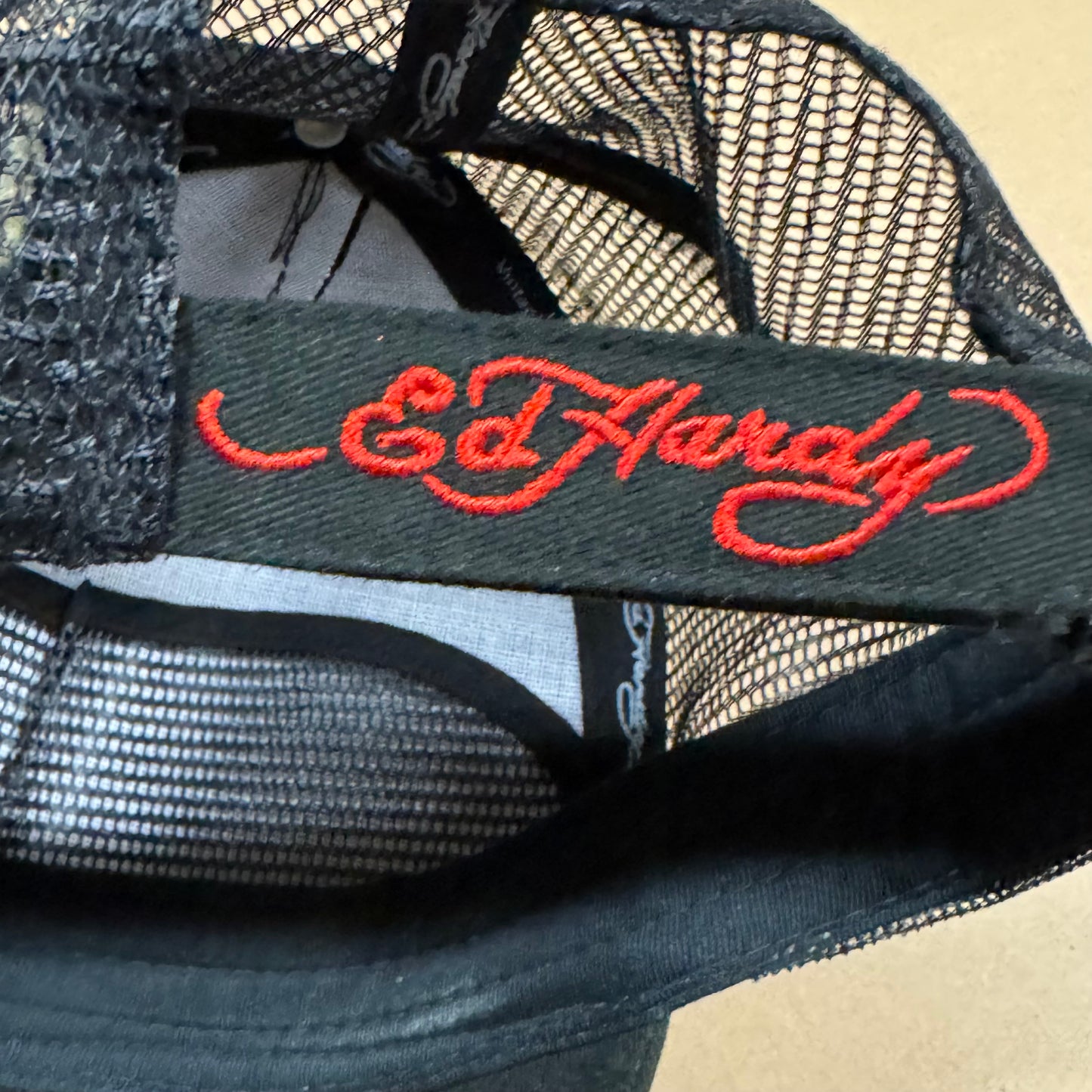 Ed Hardy "Love Kills Slowly" skull cap
