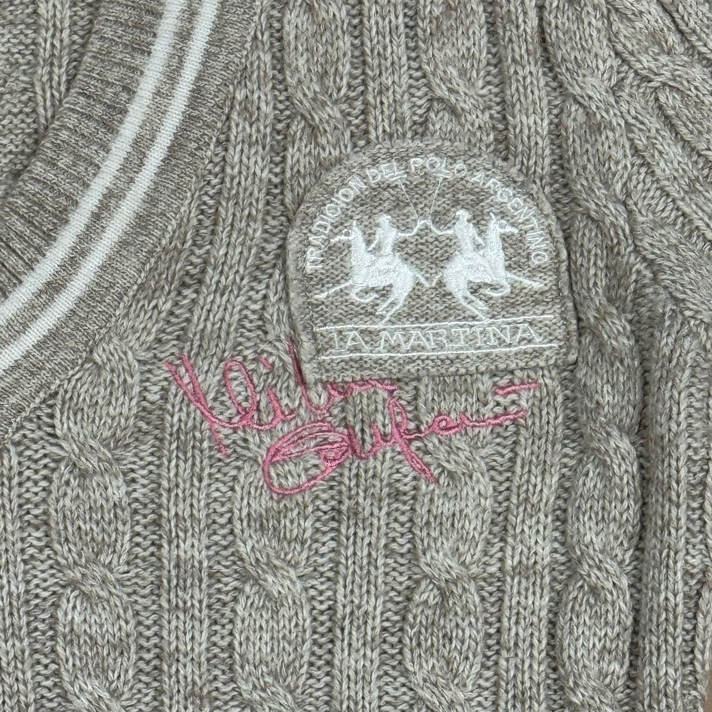 La Martina V-neck sweatshirt