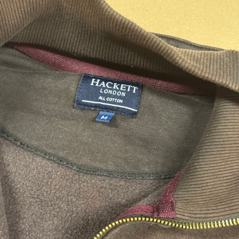 Detailansicht: Sourced limited accessories and clothes Hackett Swiss Polo Association Klosters 1 zip-up – Logo, Nähte oder Material