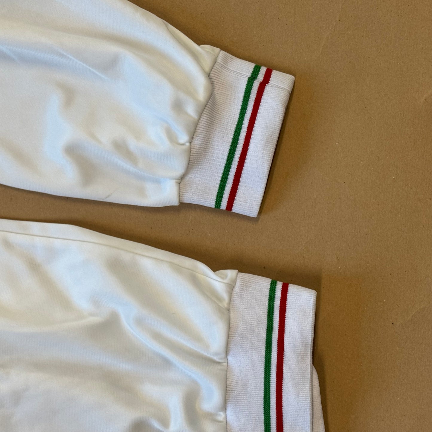 Italia streetwear white track jacket