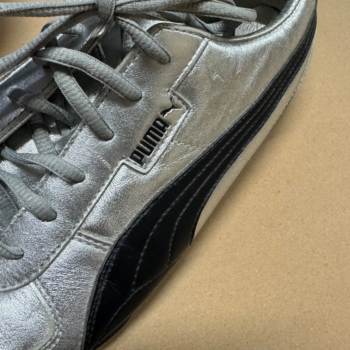 Puma Speedcat silver Y2K sneakers