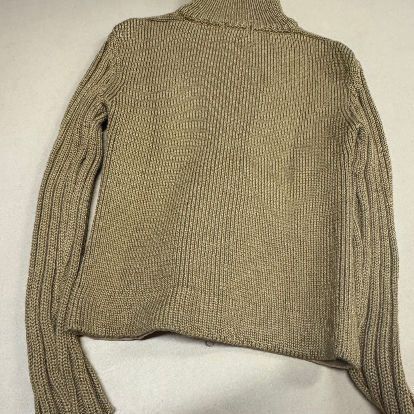 Polo Ralph Lauren brown knitted jacket