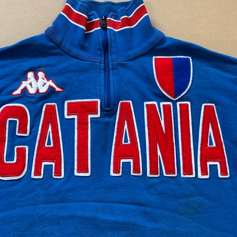 Detailansicht: Sourced limited accessories and clothes Vintage Kappa Catania sweatshirt – Logo, Nähte oder Material