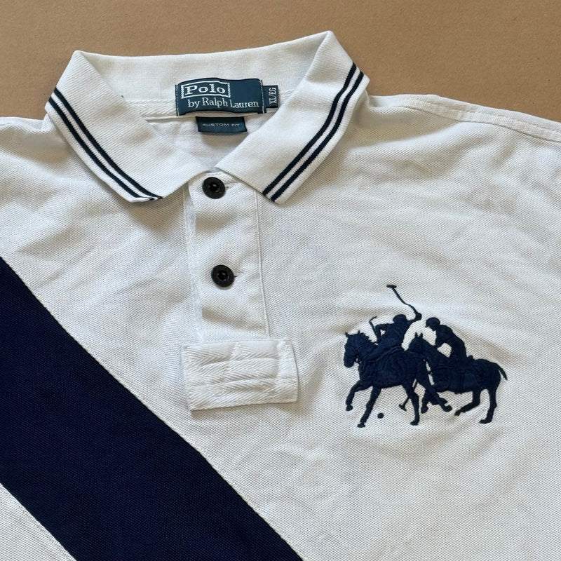 Detailansicht: Sourced limited accessories and clothes Ralph Lauren polo shirt vintage – Logo, Nähte oder Material