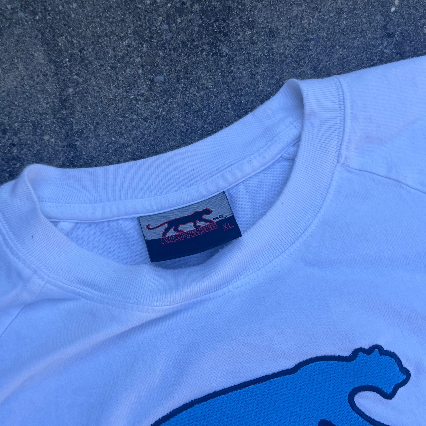 Airness streetwear white t-shirt