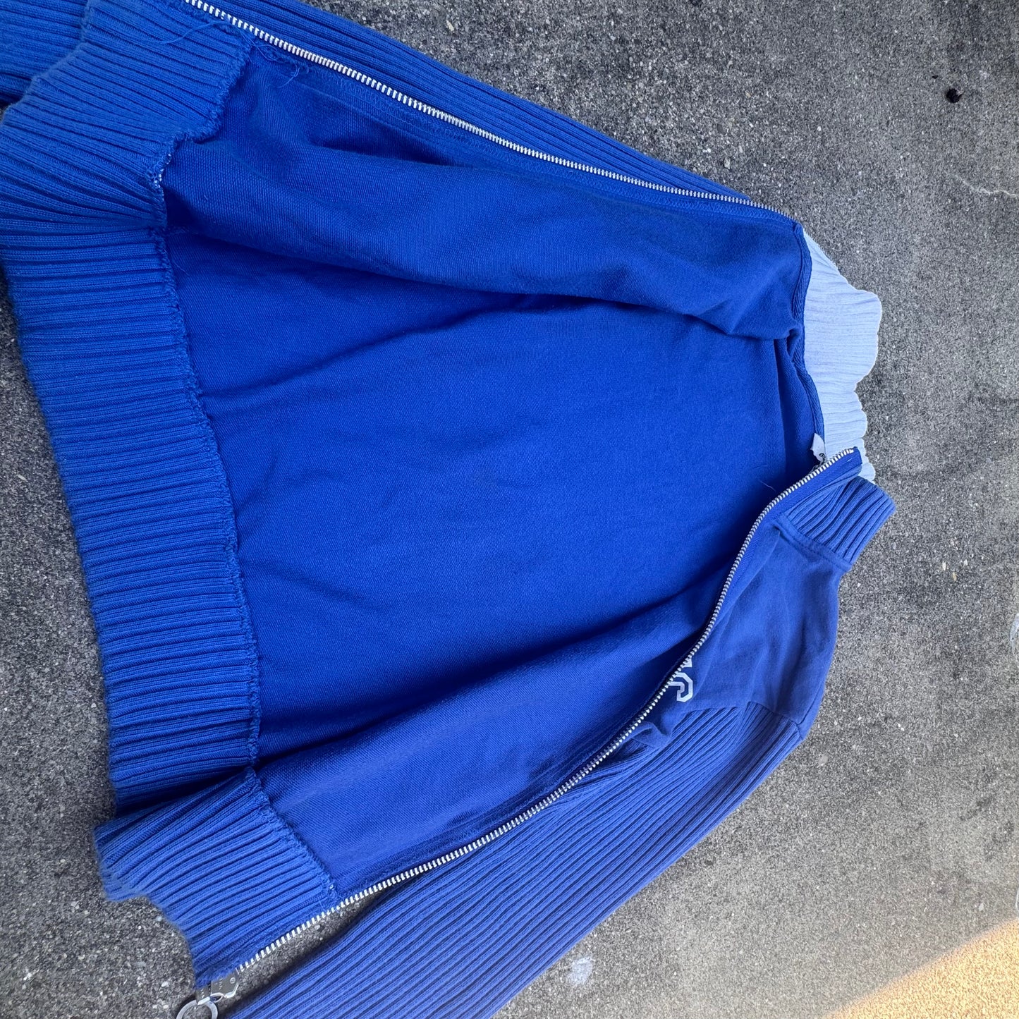 Pepe Jeans blue Y2K zip-up jacket