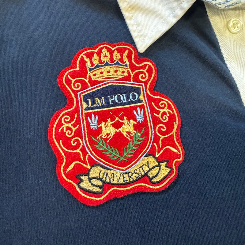 Detailansicht: Sourced limited accessories and clothes La Martina classic no. 3 polo shirt – Logo, Nähte oder Material