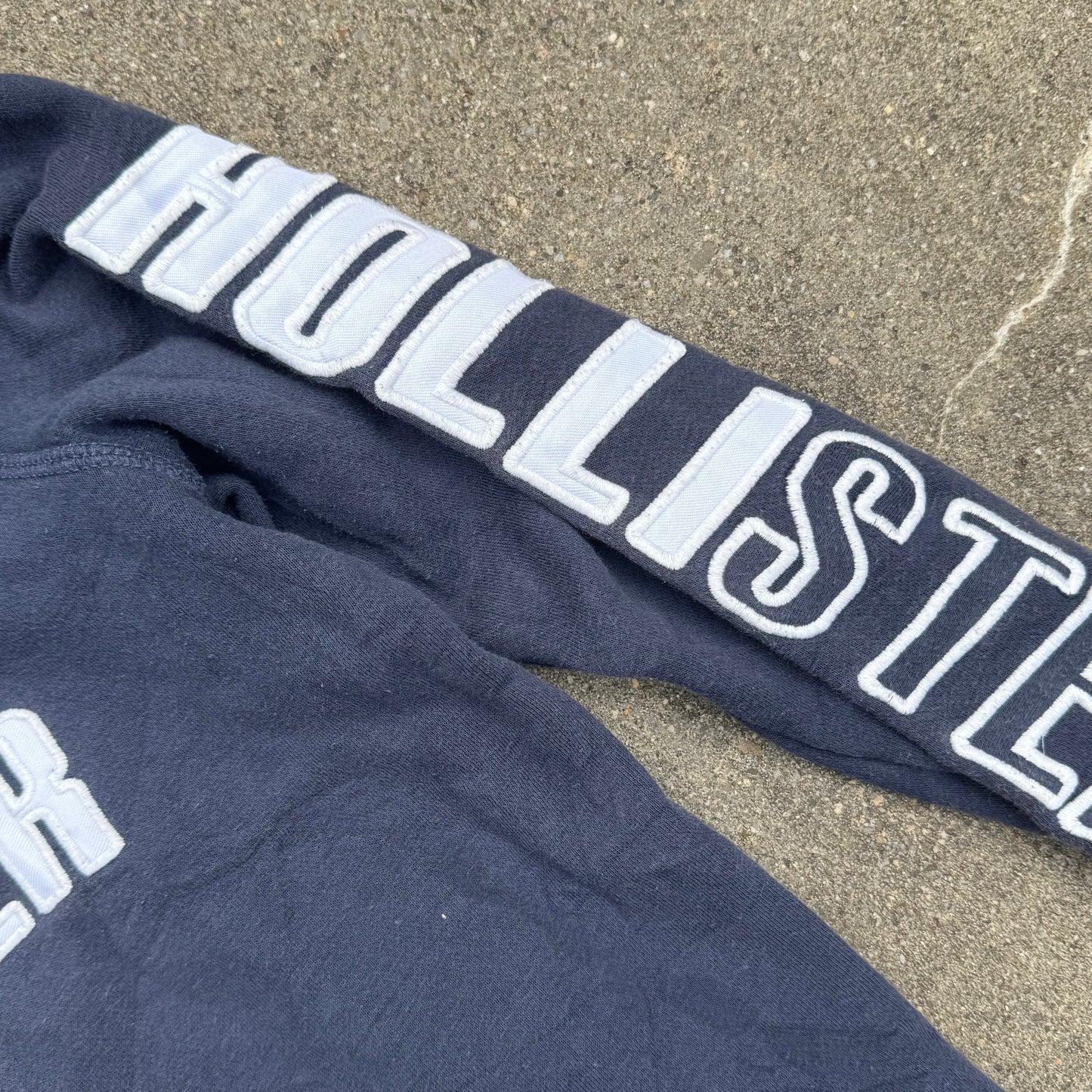 Hollister Y2K dark zip-hoodie