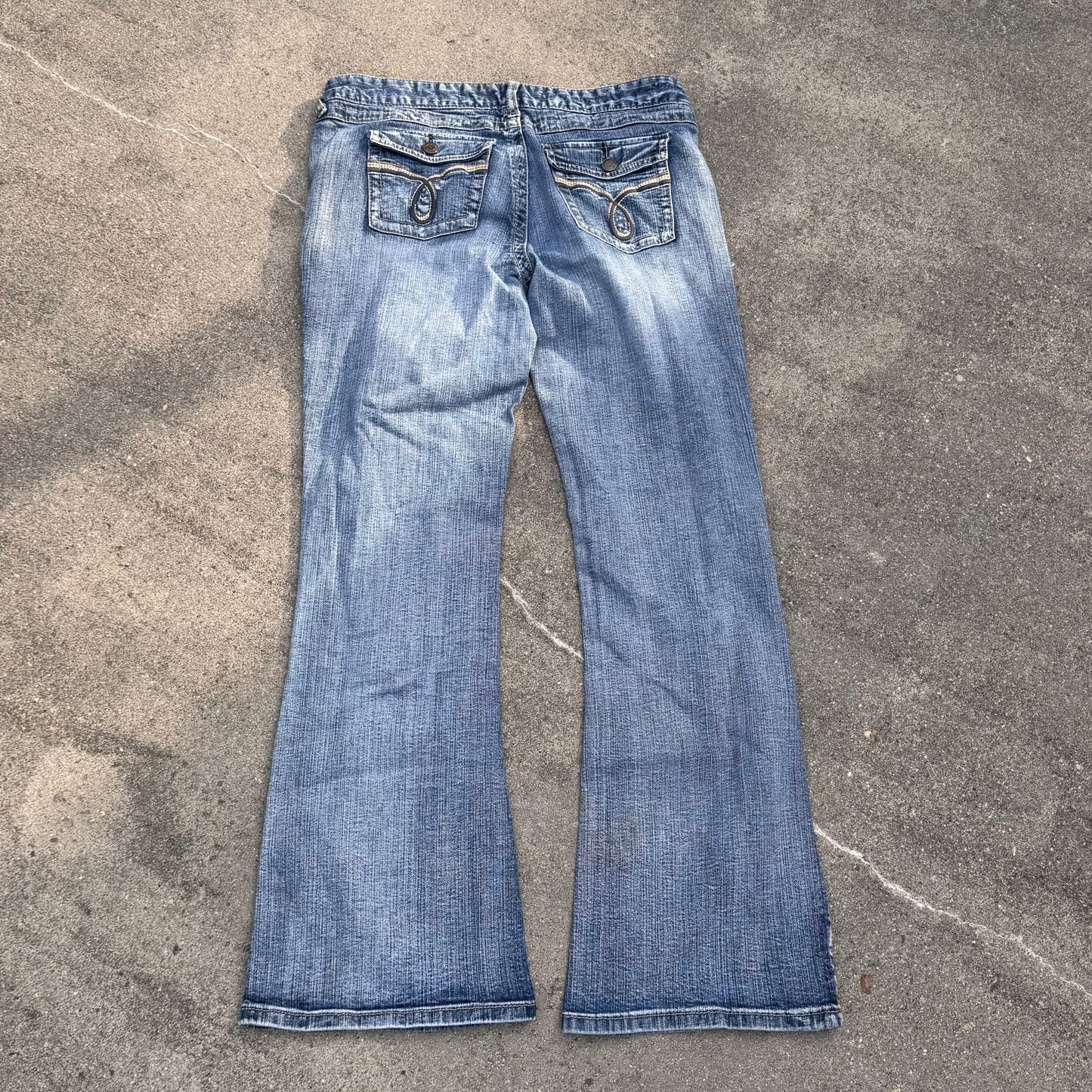 Rue 21 Y2K bootcut wide leg light jeans