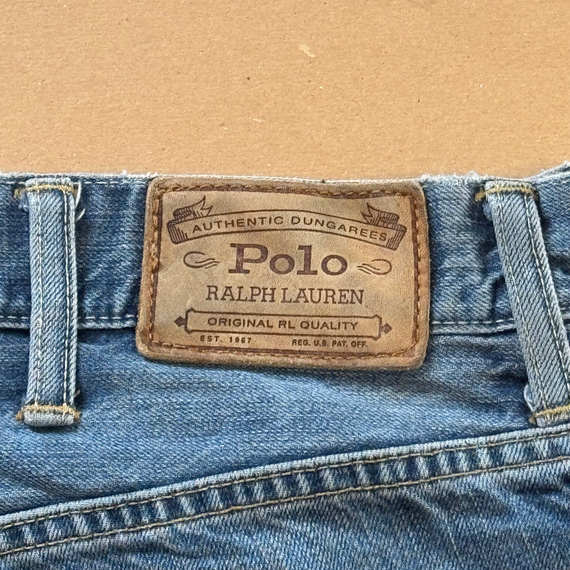 Detailansicht: Sourced limited accessories and clothes Polo Ralph Lauren baggy jeans – Logo, Nähte oder Material