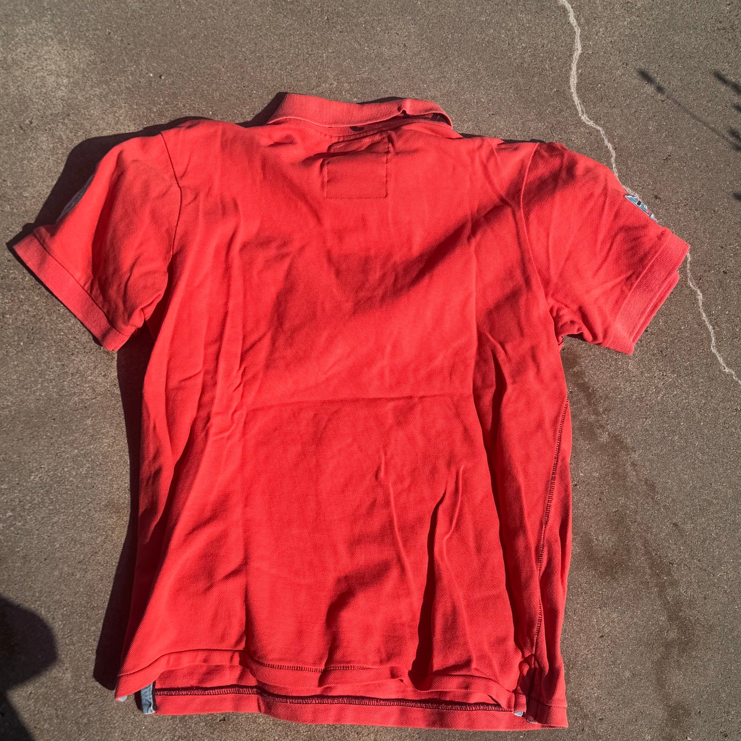 Monte Carlo orange streetwear poloshirt