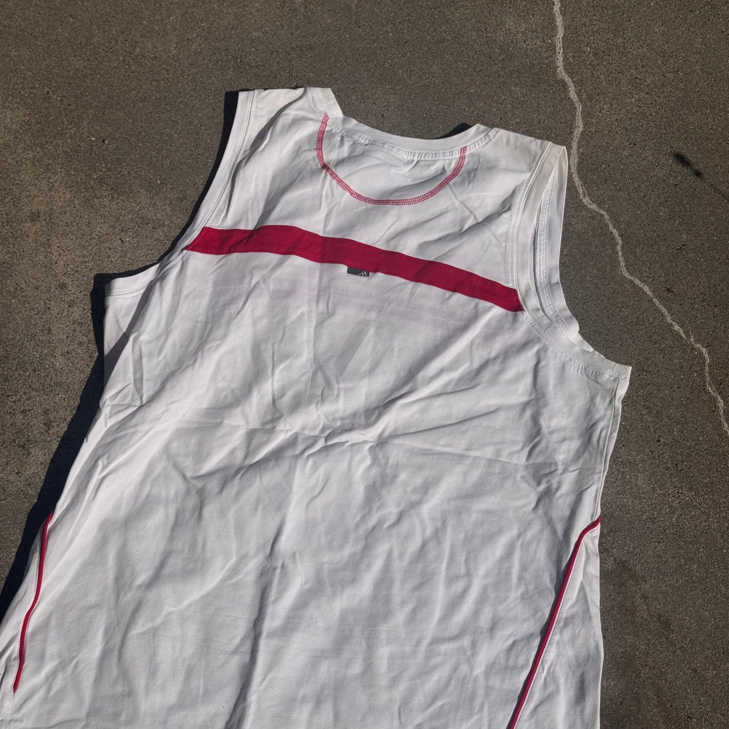 Adidas Sportswear white tank top