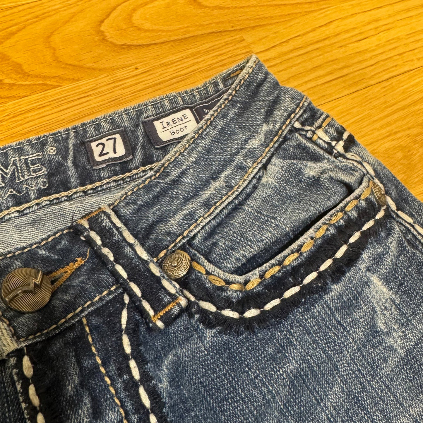 Miss Me Y2K wide leg low waist jeans