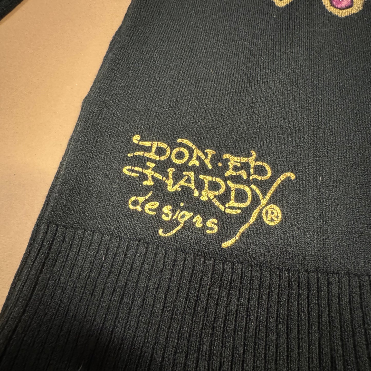 Vintage Ed Hardy zip-up hoodie
