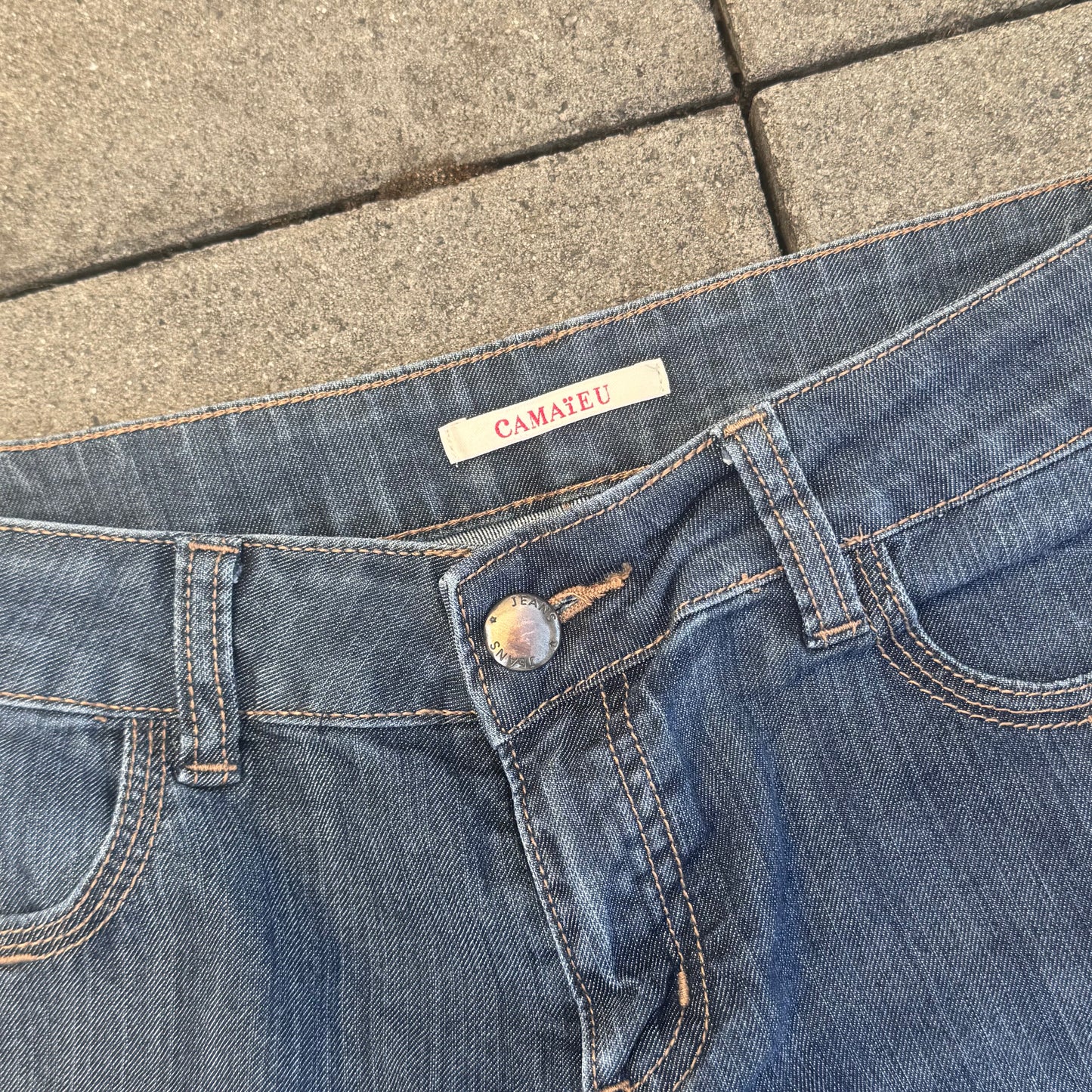 Camaïeu vintage baggy retro jeans