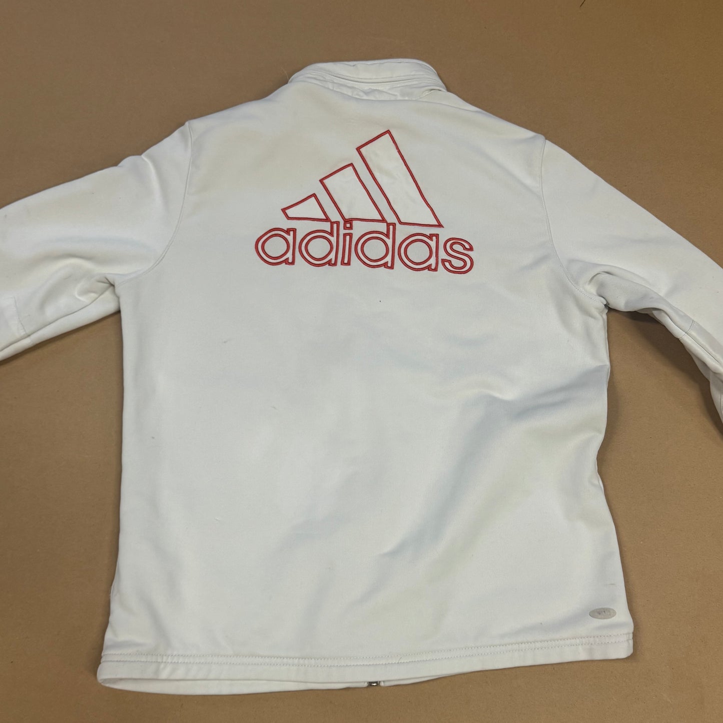 Vintage Adidas three stripes track jacket