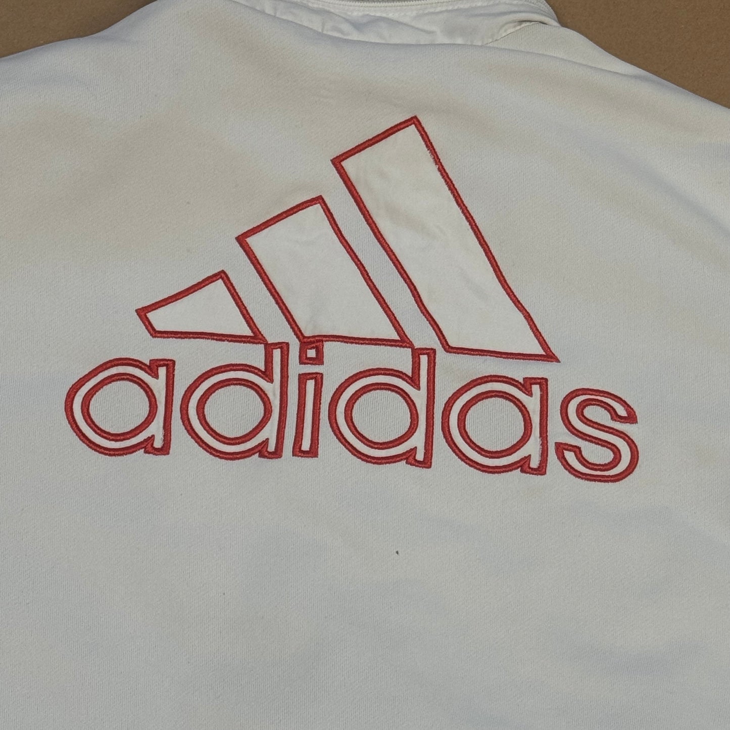 Vintage Adidas three stripes track jacket