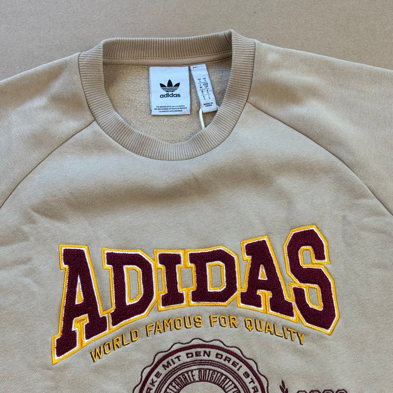 Detailansicht: Sourced limited accessories and clothes Vintage Adidas sweatshirt – Logo, Nähte oder Material
