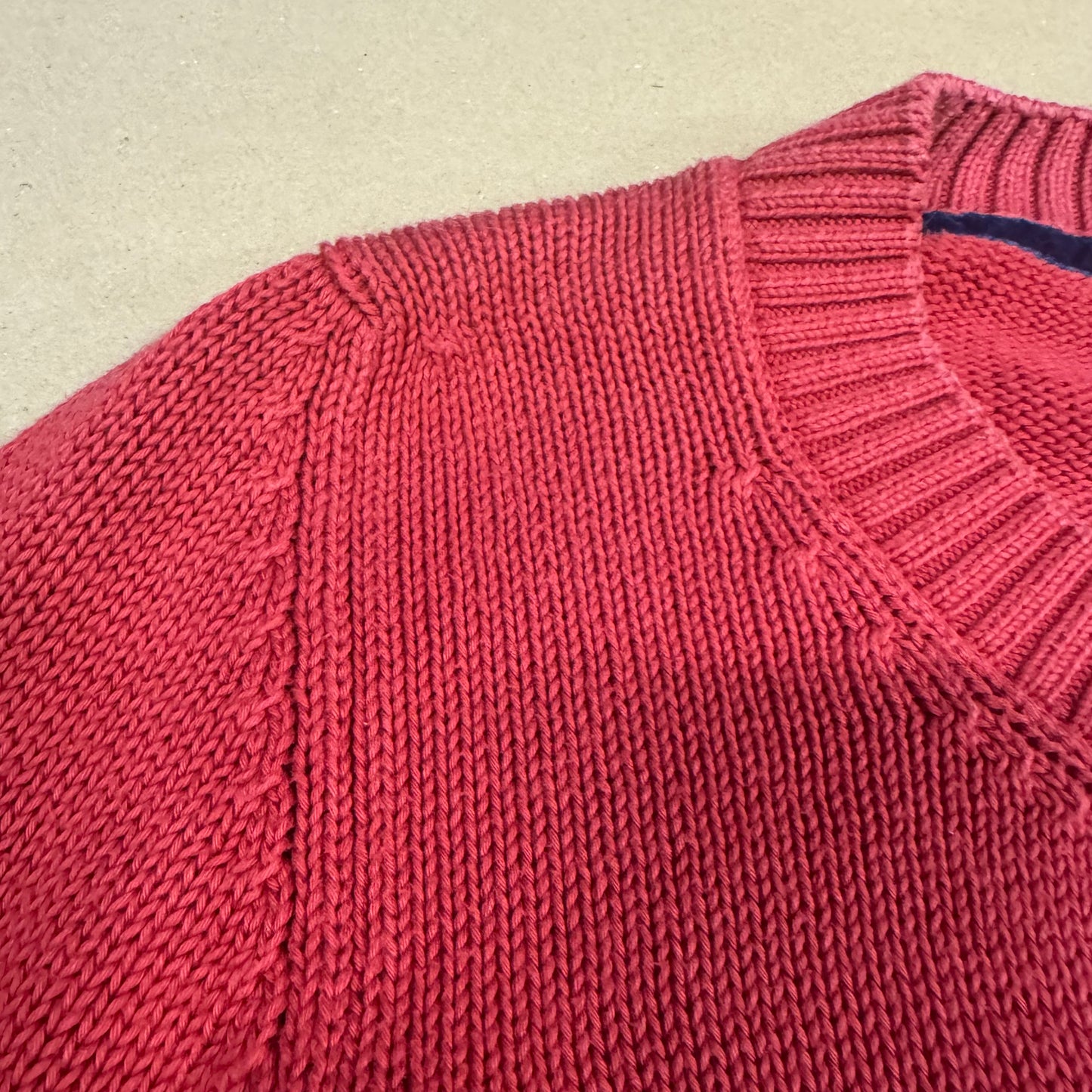 Burberry London women’s vintage red knitted sweater