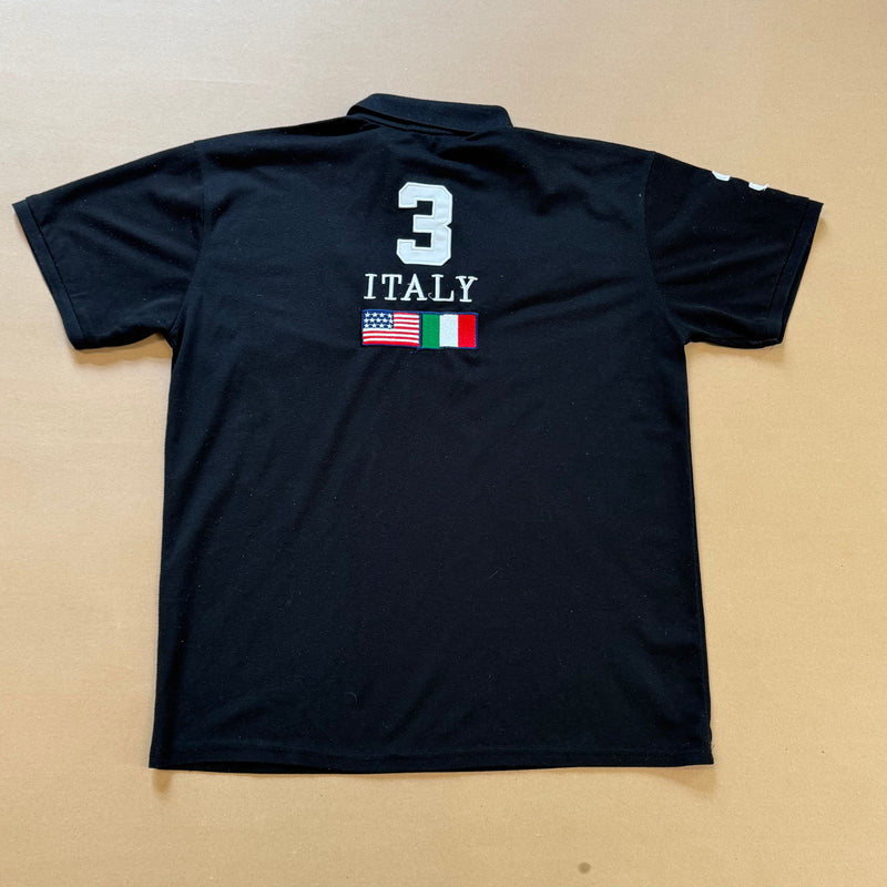 Detailansicht: Sourced limited accessories and clothes Polo Ralph Lauren Italia shirt – Logo, Nähte oder Material