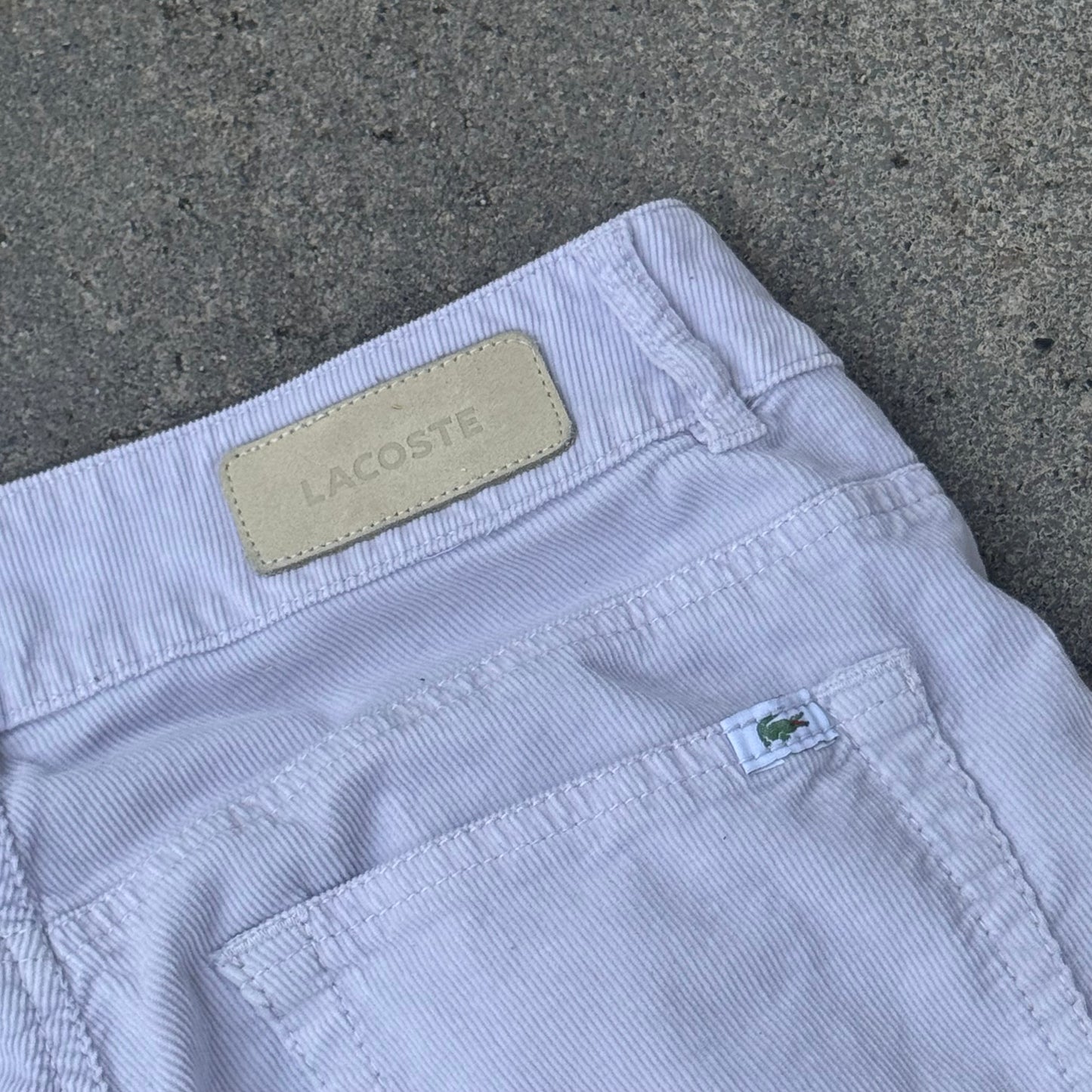Lacoste vintage grey pants