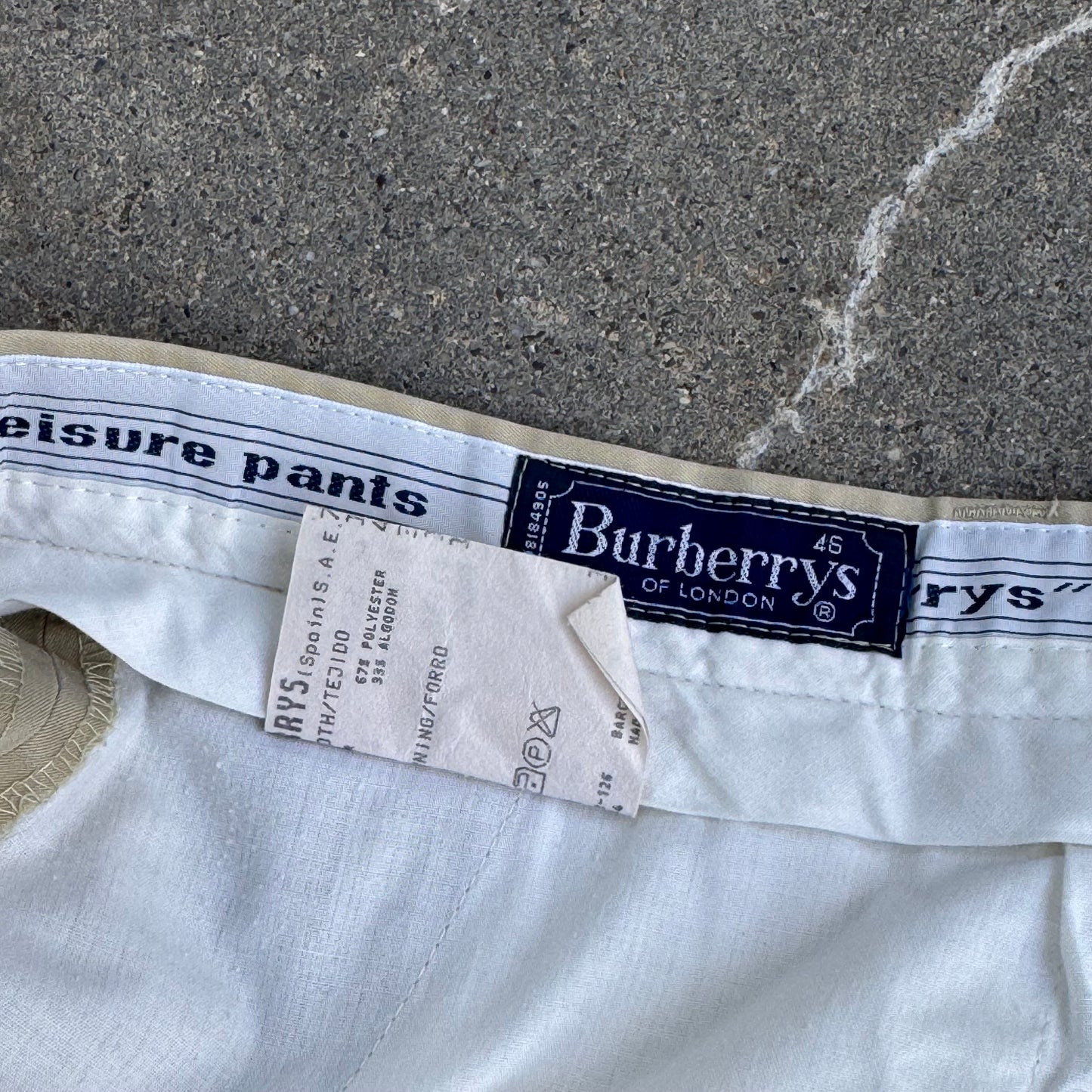 Burberry Leisure vintage dress pants