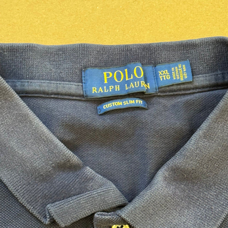 Detailansicht: Sourced limited accessories and clothes Ralph Lauren Fine Quality Goods vintage poloshirt – Logo, Nähte oder Material