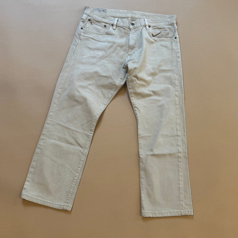 Detailansicht: Sourced limited accessories and clothes Vintage classy Polo Ralph Lauren jeans – Logo, Nähte oder Material