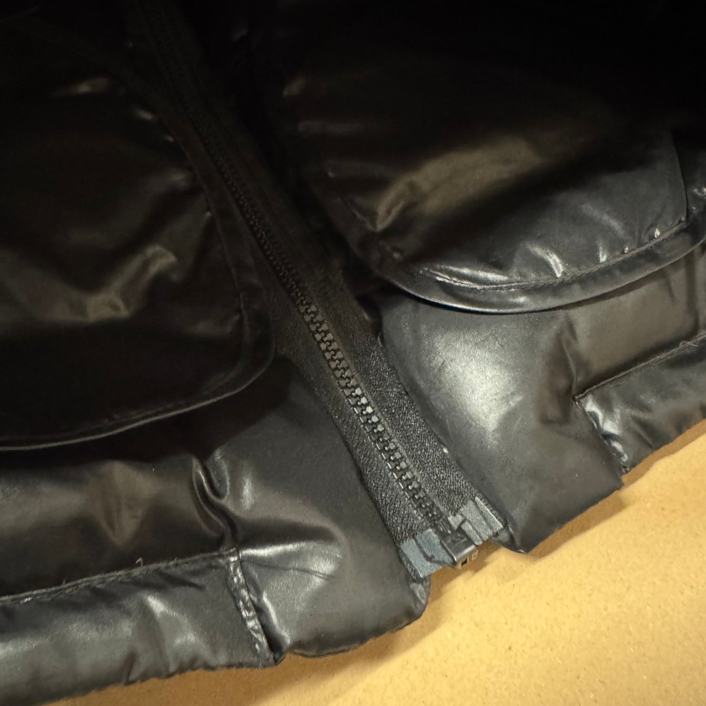 55DSL by Diesel black puffer jacket