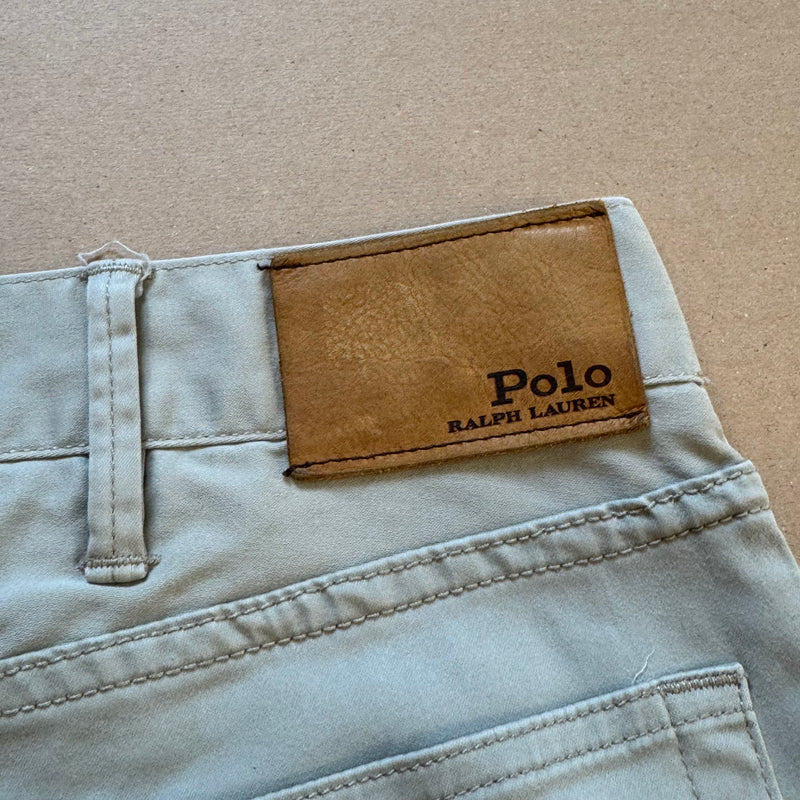 Detailansicht: Sourced limited accessories and clothes Polo Ralph Lauren baggy summer pants – Logo, Nähte oder Material