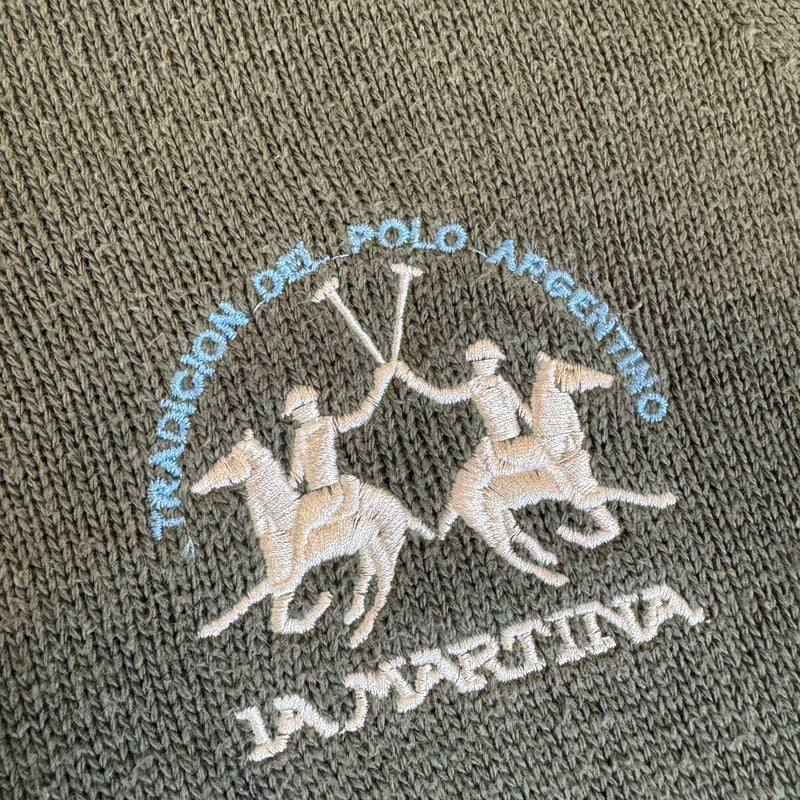 Detailansicht: Sourced limited accessories and clothes La Martina St. Tropez knitted sweatshirt – Logo, Nähte oder Material