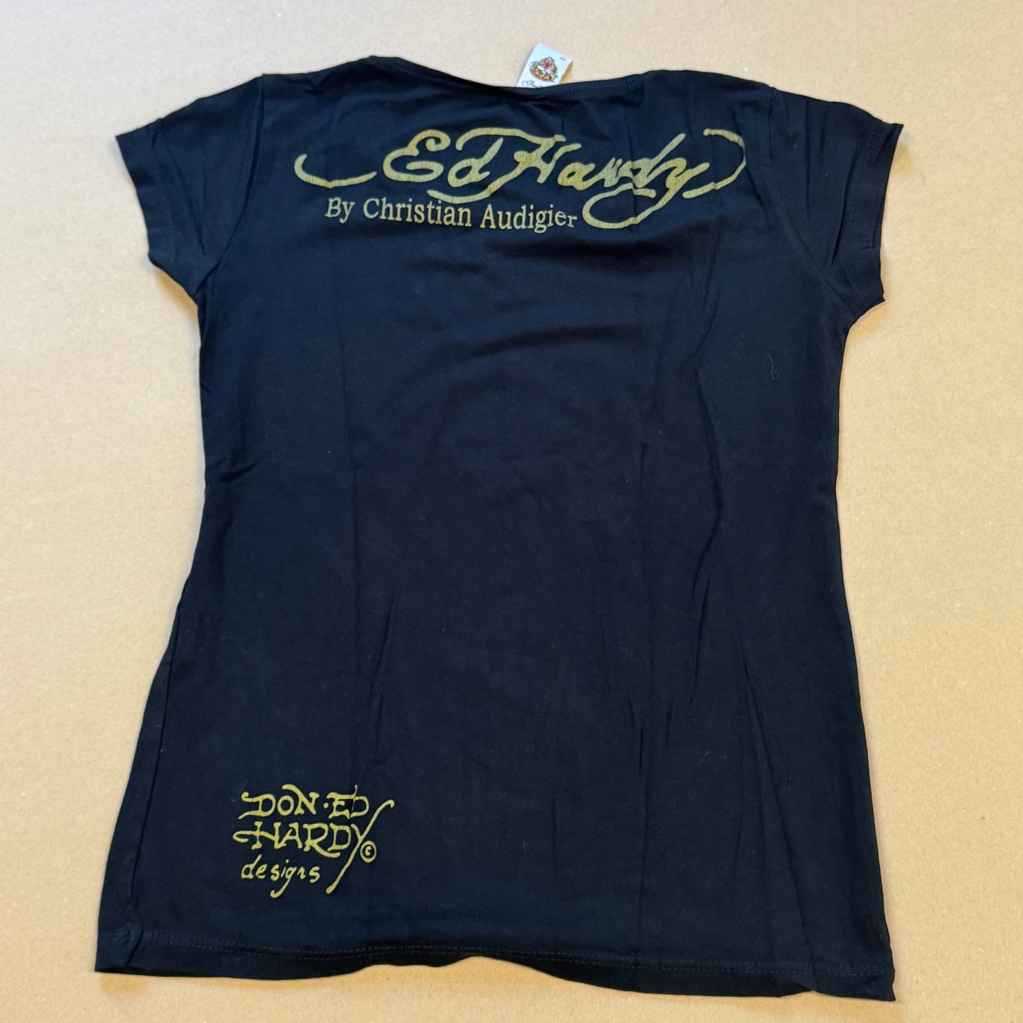 Vintage Ed Hardy Y2K rhinestones t-shirt