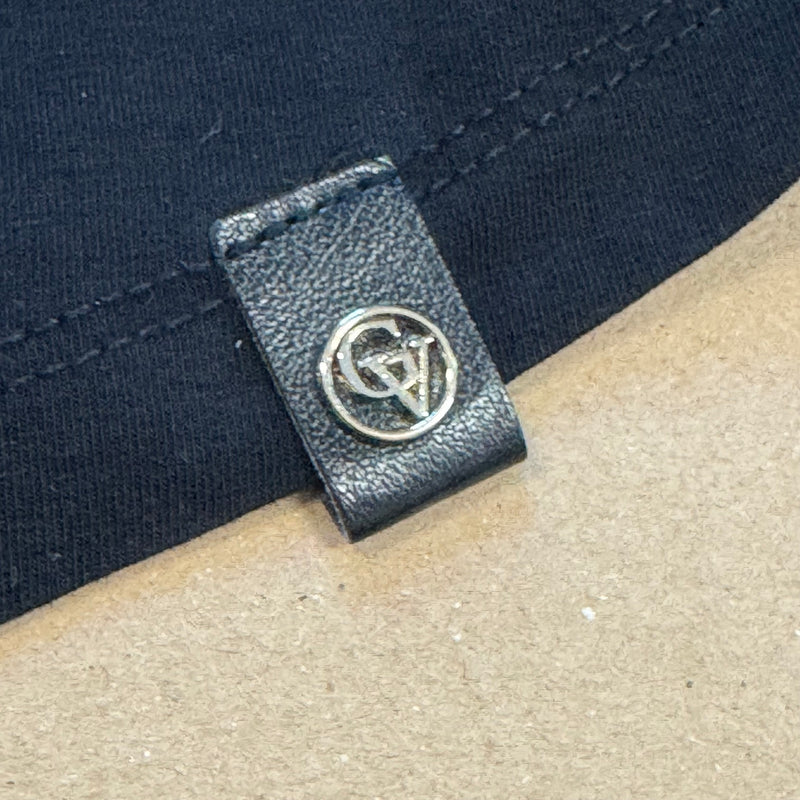 Detailansicht: Sourced limited accessories and clothes George V Paris skull rhinestones t-shirt – Logo, Nähte oder Material