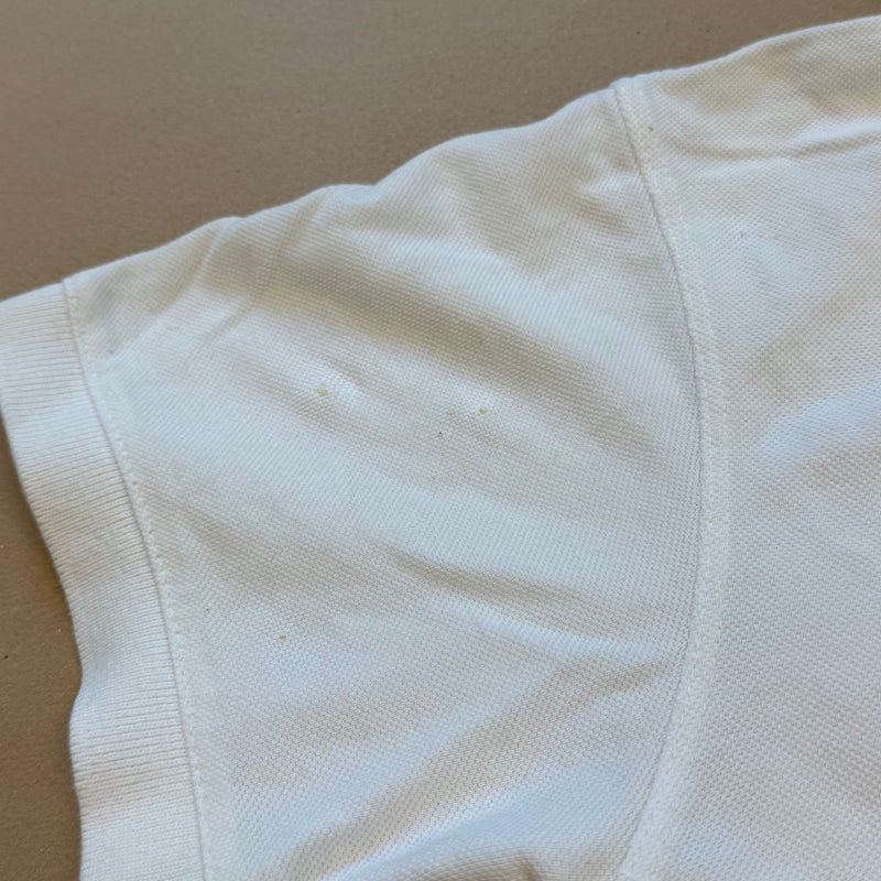 Detailansicht: Sourced limited accessories and clothes La Martina Porsche Polo in White – Logo, Nähte oder Material