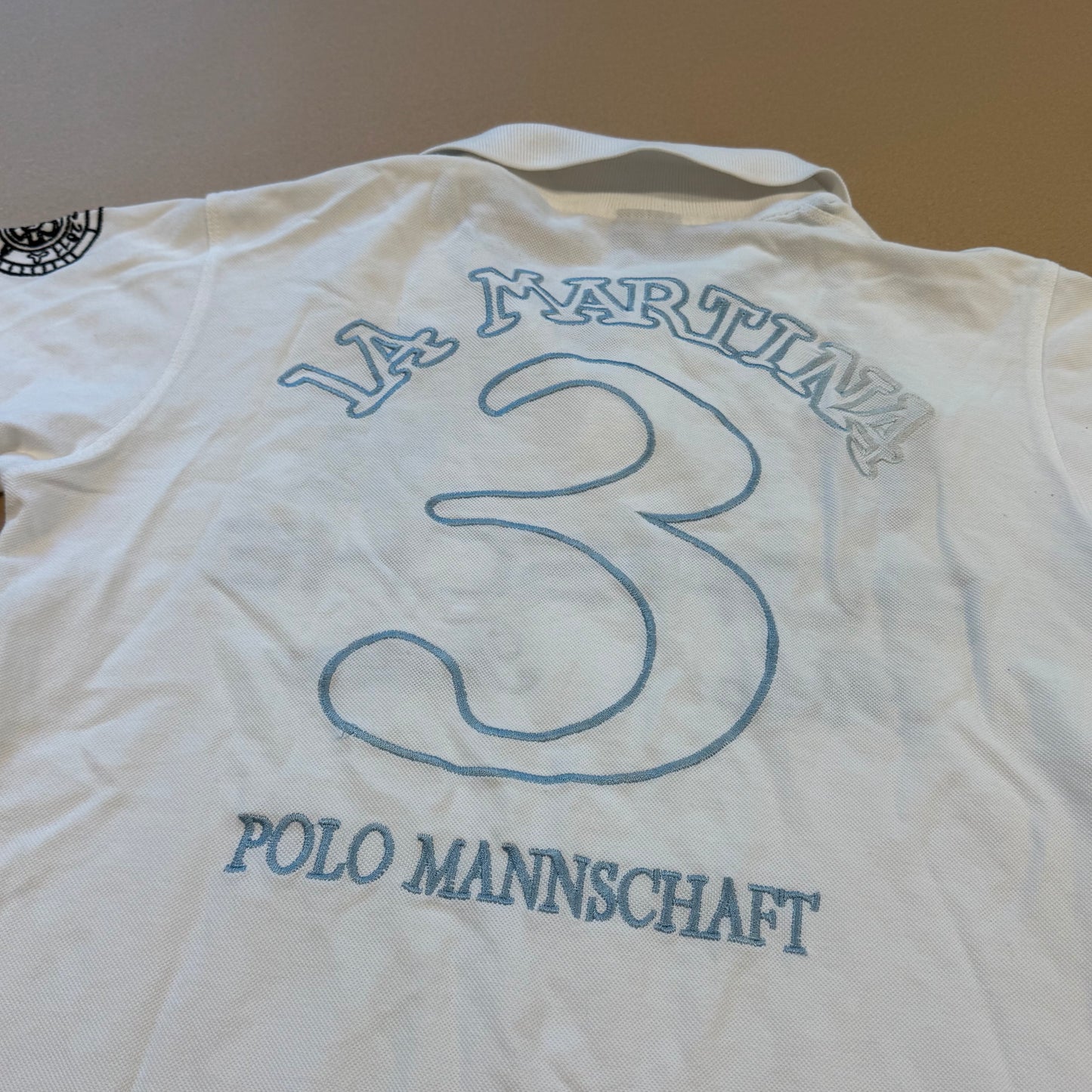 La Martina Porsche Polo in White